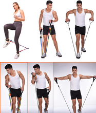 Load image into Gallery viewer, Fitness &amp; Workout Resistance Bands - ResiBands™ - 11-pcs/Set