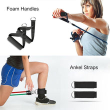 Load image into Gallery viewer, Fitness &amp; Workout Resistance Bands - ResiBands™ - 11-pcs/Set