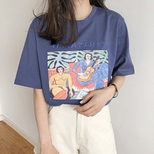 Load image into Gallery viewer, Vintage Print Women Cotton T-Shirt (T-Vanled®) - SAVE 50% TODAY ONLY