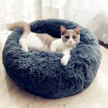 Load image into Gallery viewer, Super Soft &amp; Comfortable Pet Round Sleeping Cushion (Plushpet®) - SAVE 50% TODAY ONLY