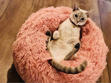 Load image into Gallery viewer, Super Soft &amp; Comfortable Pet Round Sleeping Cushion (Plushpet®) - SAVE 50% TODAY ONLY