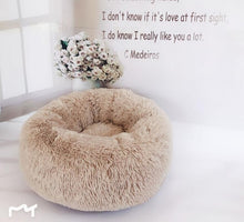 Load image into Gallery viewer, Super Soft &amp; Comfortable Pet Round Sleeping Cushion (Plushpet®) - SAVE 50% TODAY ONLY