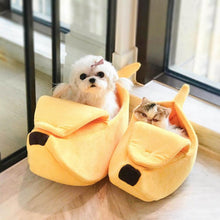 Load image into Gallery viewer, Cute Banana Portable Pet Bed (Pmd-bednana®) - SAVE 50% TODAY ONLY