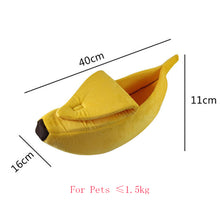 Load image into Gallery viewer, Cute Banana Portable Pet Bed (Pmd-bednana®) - SAVE 50% TODAY ONLY