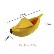 Load image into Gallery viewer, Cute Banana Portable Pet Bed (Pmd-bednana®) - SAVE 50% TODAY ONLY