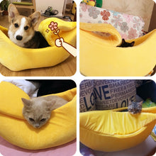 Load image into Gallery viewer, Cute Banana Portable Pet Bed (Pmd-bednana®) - SAVE 50% TODAY ONLY
