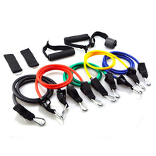 Load image into Gallery viewer, Fitness &amp; Workout Resistance Bands - ResiBands™ - 11-pcs/Set