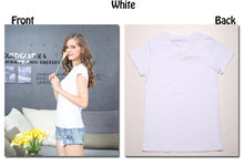 Load image into Gallery viewer, High Quality Plain Cotton T-Shirt® For Women - SAVE 50% TODAY ONLY