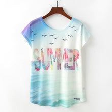 Load image into Gallery viewer, Women Summer Print Harajuku® Cute Tee Tops - SAVE 50% TODAY ONLY