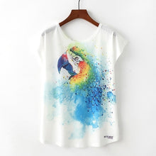 Load image into Gallery viewer, Women Summer Print Harajuku® Cute Tee Tops - SAVE 50% TODAY ONLY
