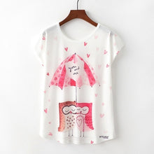 Load image into Gallery viewer, Women Summer Print Harajuku® Cute Tee Tops - SAVE 50% TODAY ONLY