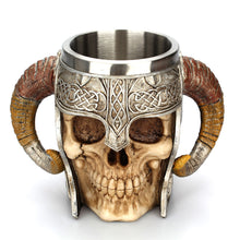 Load image into Gallery viewer, BADASS Horned Skull Mug® (Most Trending Product) - SAVE 50% TODAY ONLY