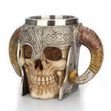 Load image into Gallery viewer, BADASS Horned Skull Mug® (Most Trending Product) - SAVE 50% TODAY ONLY