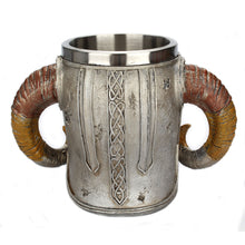 Load image into Gallery viewer, BADASS Horned Skull Mug® (Most Trending Product) - SAVE 50% TODAY ONLY