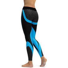 Load image into Gallery viewer, ULTRA-SMART Elastic Slim Mesh Pattern Print fitness Leggings® For Women Sporting Workout - SAVE 50% TODAY ONLY