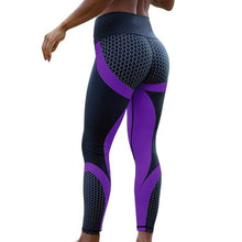 Load image into Gallery viewer, ULTRA-SMART Elastic Slim Mesh Pattern Print fitness Leggings® For Women Sporting Workout - SAVE 50% TODAY ONLY