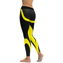 Load image into Gallery viewer, ULTRA-SMART Elastic Slim Mesh Pattern Print fitness Leggings® For Women Sporting Workout - SAVE 50% TODAY ONLY