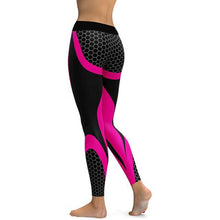 Load image into Gallery viewer, ULTRA-SMART Elastic Slim Mesh Pattern Print fitness Leggings® For Women Sporting Workout - SAVE 50% TODAY ONLY