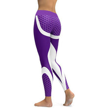 Load image into Gallery viewer, ULTRA-SMART Elastic Slim Mesh Pattern Print fitness Leggings® For Women Sporting Workout - SAVE 50% TODAY ONLY
