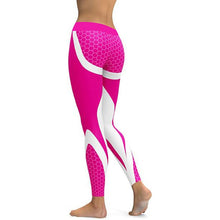 Load image into Gallery viewer, ULTRA-SMART Elastic Slim Mesh Pattern Print fitness Leggings® For Women Sporting Workout - SAVE 50% TODAY ONLY