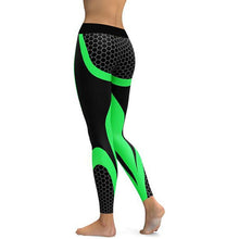 Load image into Gallery viewer, ULTRA-SMART Elastic Slim Mesh Pattern Print fitness Leggings® For Women Sporting Workout - SAVE 50% TODAY ONLY