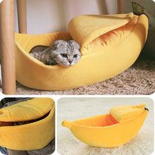 Load image into Gallery viewer, Cute Banana Portable Pet Bed (Pmd-bednana®) - SAVE 50% TODAY ONLY