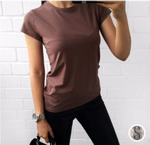 Load image into Gallery viewer, High Quality Plain Cotton T-Shirt® For Women - SAVE 50% TODAY ONLY