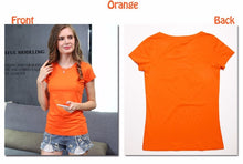 Load image into Gallery viewer, High Quality Plain Cotton T-Shirt® For Women - SAVE 50% TODAY ONLY