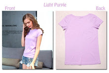 Load image into Gallery viewer, High Quality Plain Cotton T-Shirt® For Women - SAVE 50% TODAY ONLY