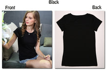 Load image into Gallery viewer, High Quality Plain Cotton T-Shirt® For Women - SAVE 50% TODAY ONLY
