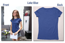 Load image into Gallery viewer, High Quality Plain Cotton T-Shirt® For Women - SAVE 50% TODAY ONLY