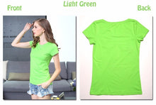 Load image into Gallery viewer, High Quality Plain Cotton T-Shirt® For Women - SAVE 50% TODAY ONLY