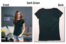 Load image into Gallery viewer, High Quality Plain Cotton T-Shirt® For Women - SAVE 50% TODAY ONLY