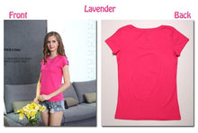 Load image into Gallery viewer, High Quality Plain Cotton T-Shirt® For Women - SAVE 50% TODAY ONLY