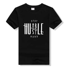 Load image into Gallery viewer, Stay Humble, Hustle Hard Casual T-Shirts (T-Jinbenamanda®) - SAVE 50% TODAY ONLY