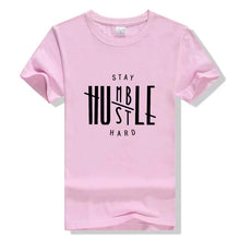 Load image into Gallery viewer, Stay Humble, Hustle Hard Casual T-Shirts (T-Jinbenamanda®) - SAVE 50% TODAY ONLY