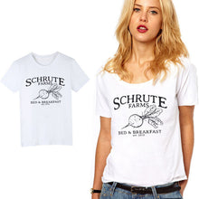 Load image into Gallery viewer, Schrute Farms Radish Print Women Tee Tops (Schrute Tops®) - SAVE 50% TODAY ONLY