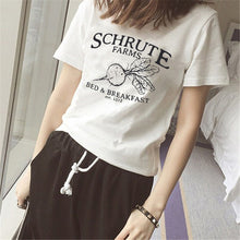 Load image into Gallery viewer, Schrute Farms Radish Print Women Tee Tops (Schrute Tops®) - SAVE 50% TODAY ONLY