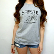 Load image into Gallery viewer, Schrute Farms Radish Print Women Tee Tops (Schrute Tops®) - SAVE 50% TODAY ONLY