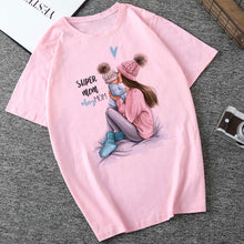 Load image into Gallery viewer, Harajuku Kawaii® Super Mom Summer T-Shirt (2019 Best Selling Women Tee) - SAVE 50% TODAY ONLY