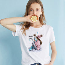 Load image into Gallery viewer, Harajuku Kawaii® Super Mom Summer T-Shirt (2019 Best Selling Women Tee) - SAVE 50% TODAY ONLY