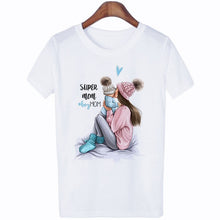 Load image into Gallery viewer, Harajuku Kawaii® Super Mom Summer T-Shirt (2019 Best Selling Women Tee) - SAVE 50% TODAY ONLY