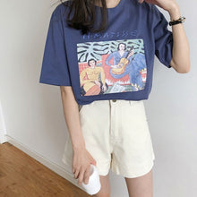 Load image into Gallery viewer, Vintage Print Women Cotton T-Shirt (T-Vanled®) - SAVE 50% TODAY ONLY