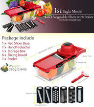 Load image into Gallery viewer, 6 In 1 Veggie Shredder/Chopper® (Most Trending Kitchen Product) - SAVE 50% TODAY ONLY