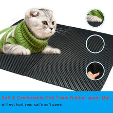 Load image into Gallery viewer, Double-Layer Cat Litter Mat (Cateaselit®) - SAVE 50% TODAY ONLY