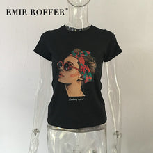 Load image into Gallery viewer, EMIR-ROFFER® Cool Print Women Cotton T-shirts (2019 Most Selling Women T-shirt) - SAVE 50% TODAY ONLY