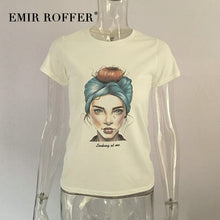 Load image into Gallery viewer, EMIR-ROFFER® Cool Print Women Cotton T-shirts (2019 Most Selling Women T-shirt) - SAVE 50% TODAY ONLY